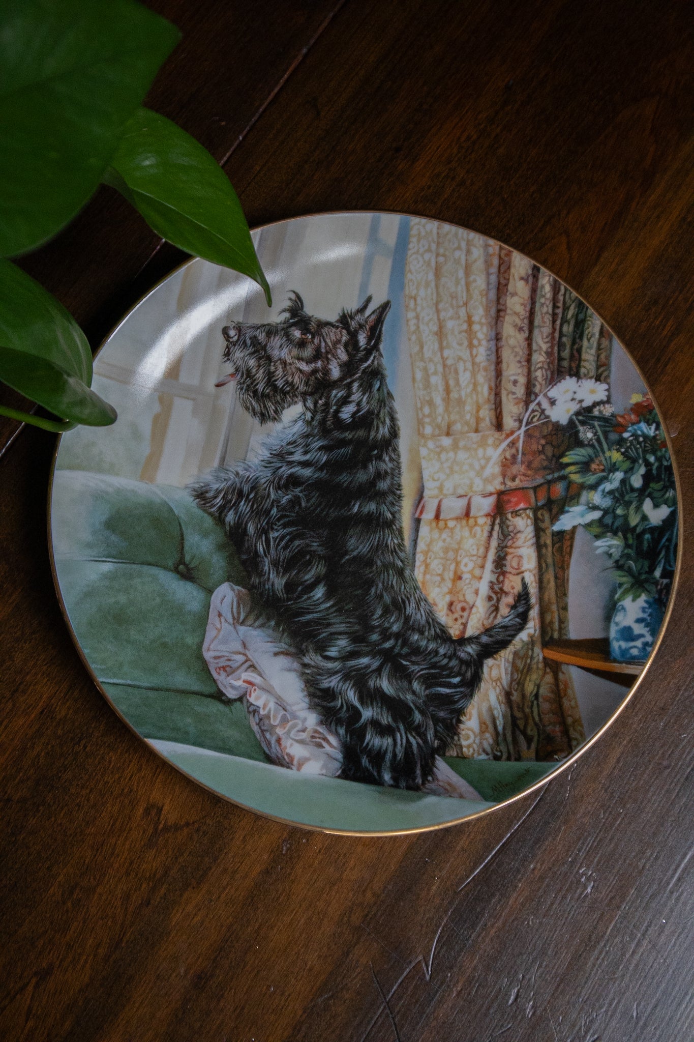 “Waiting for You” Decorative Plate