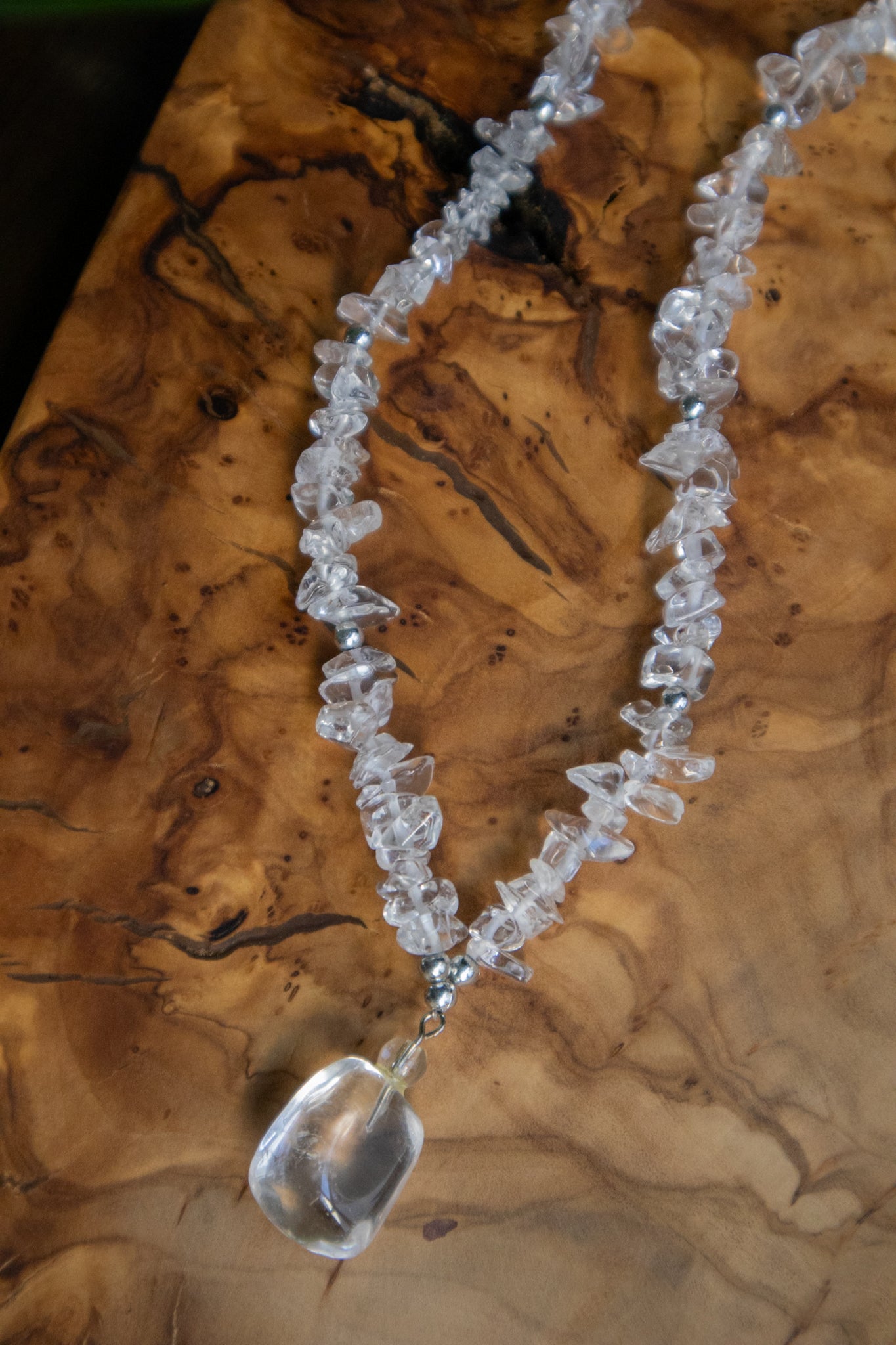 Crystal Drop Necklace