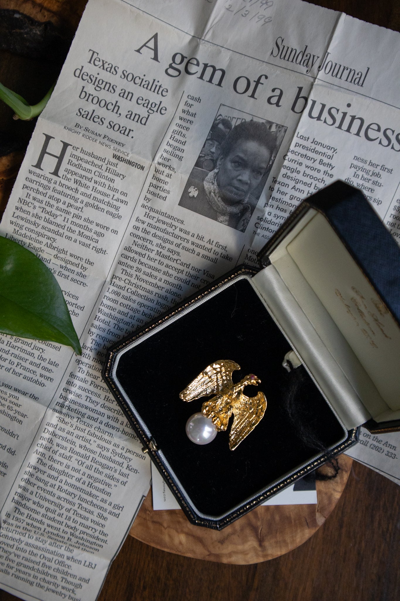 Ann Hand Liberty Pin