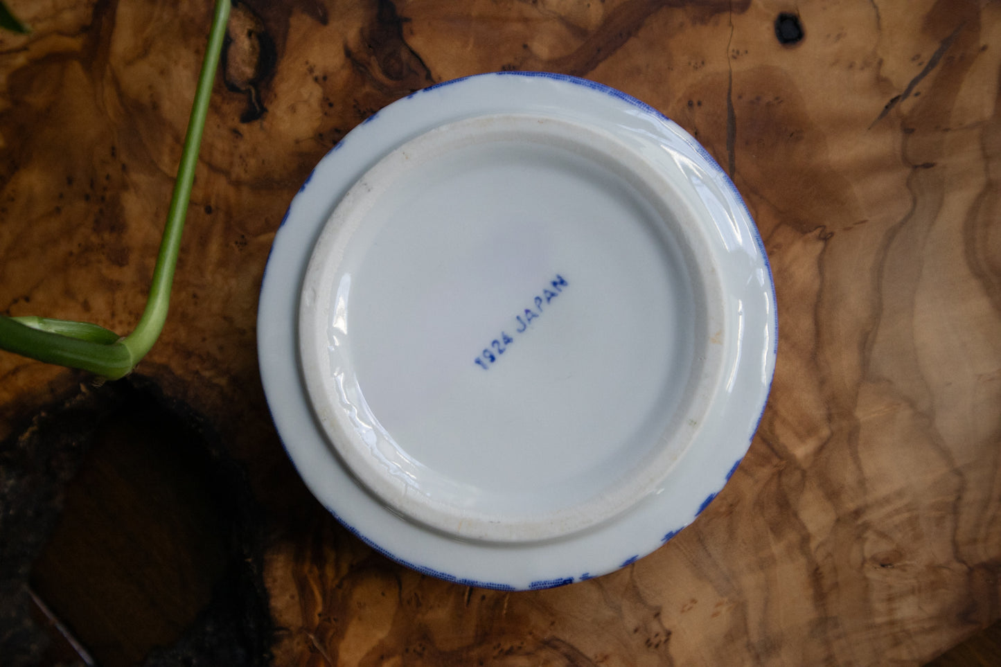 Blue Willow Ashtray