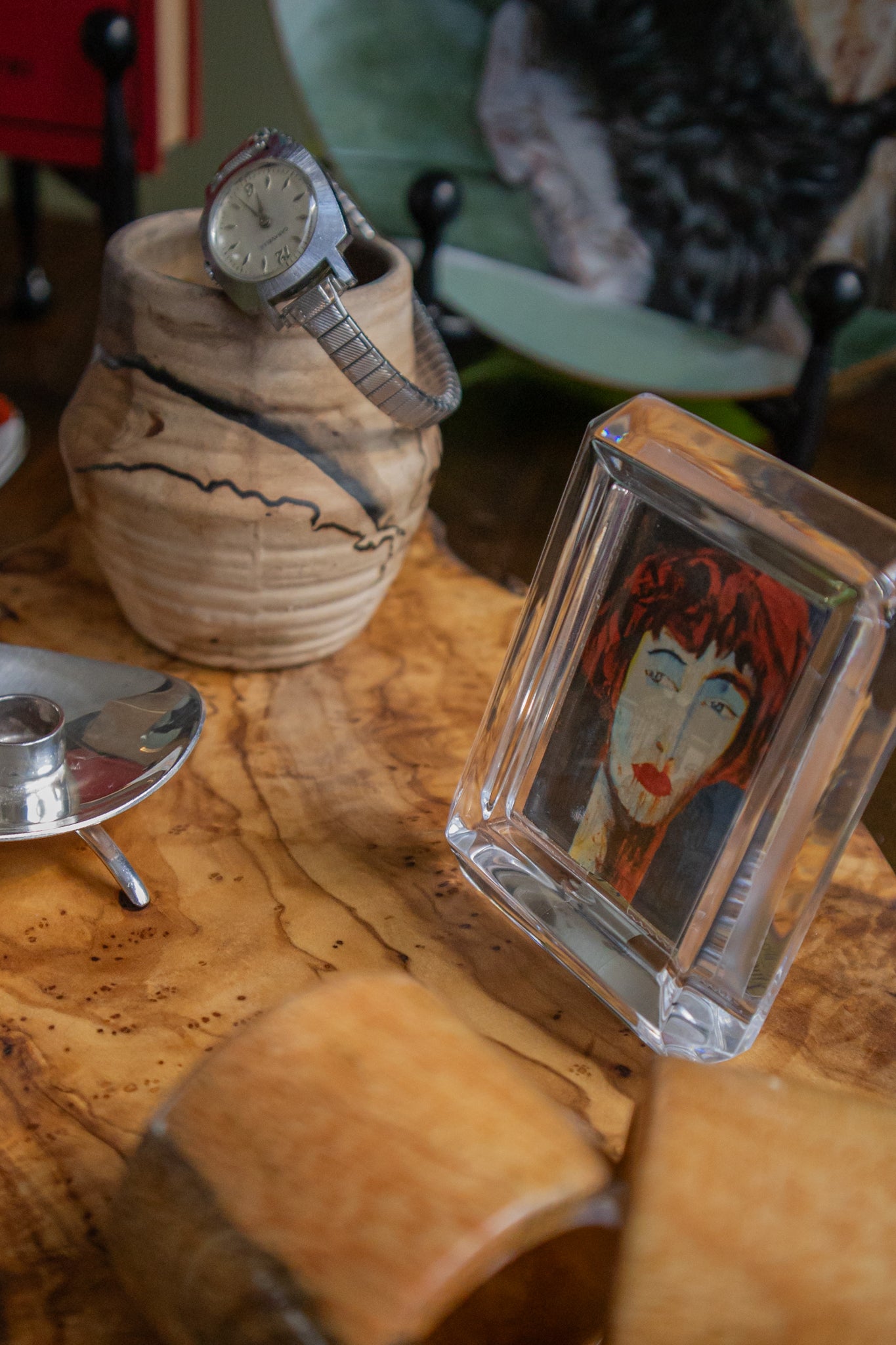 Stainless Steel Caravelle Wristwatch