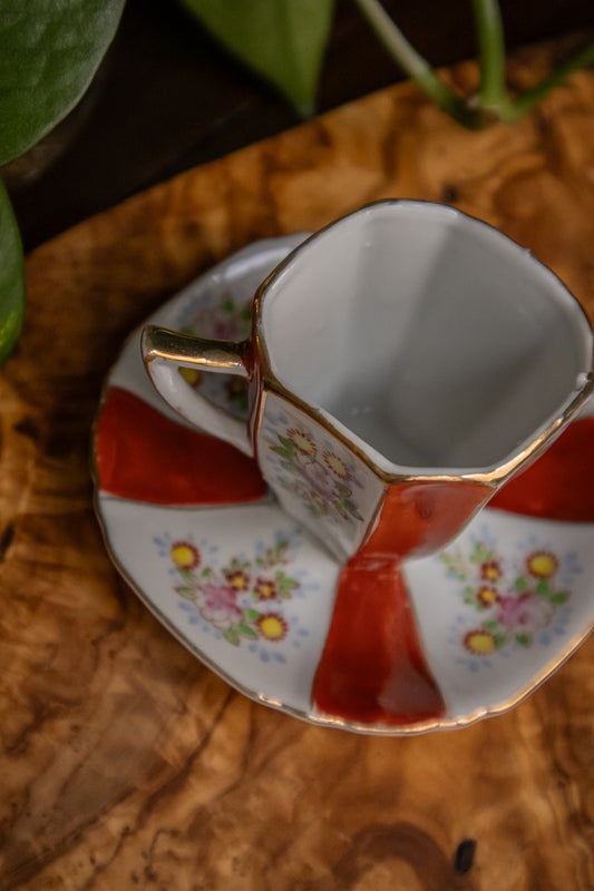 Demitasse Cup and Saucer