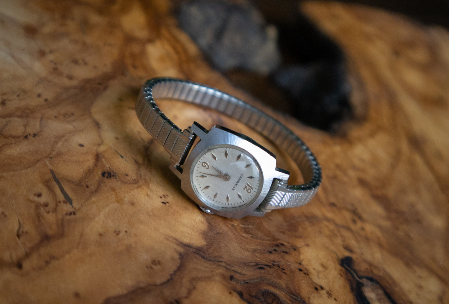 Stainless Steel Caravelle Wristwatch