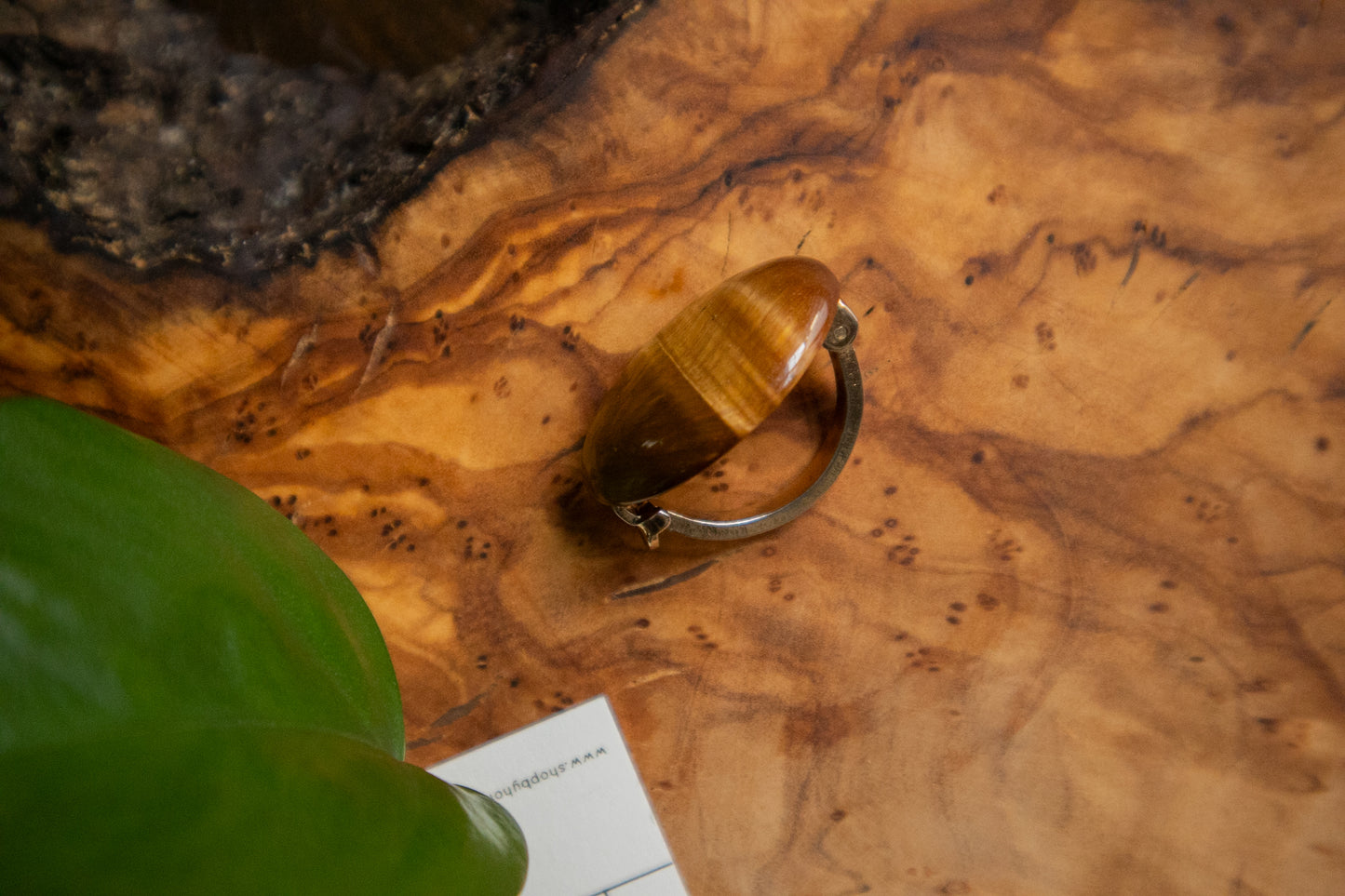 Tiger’s Eye Scarf Clip