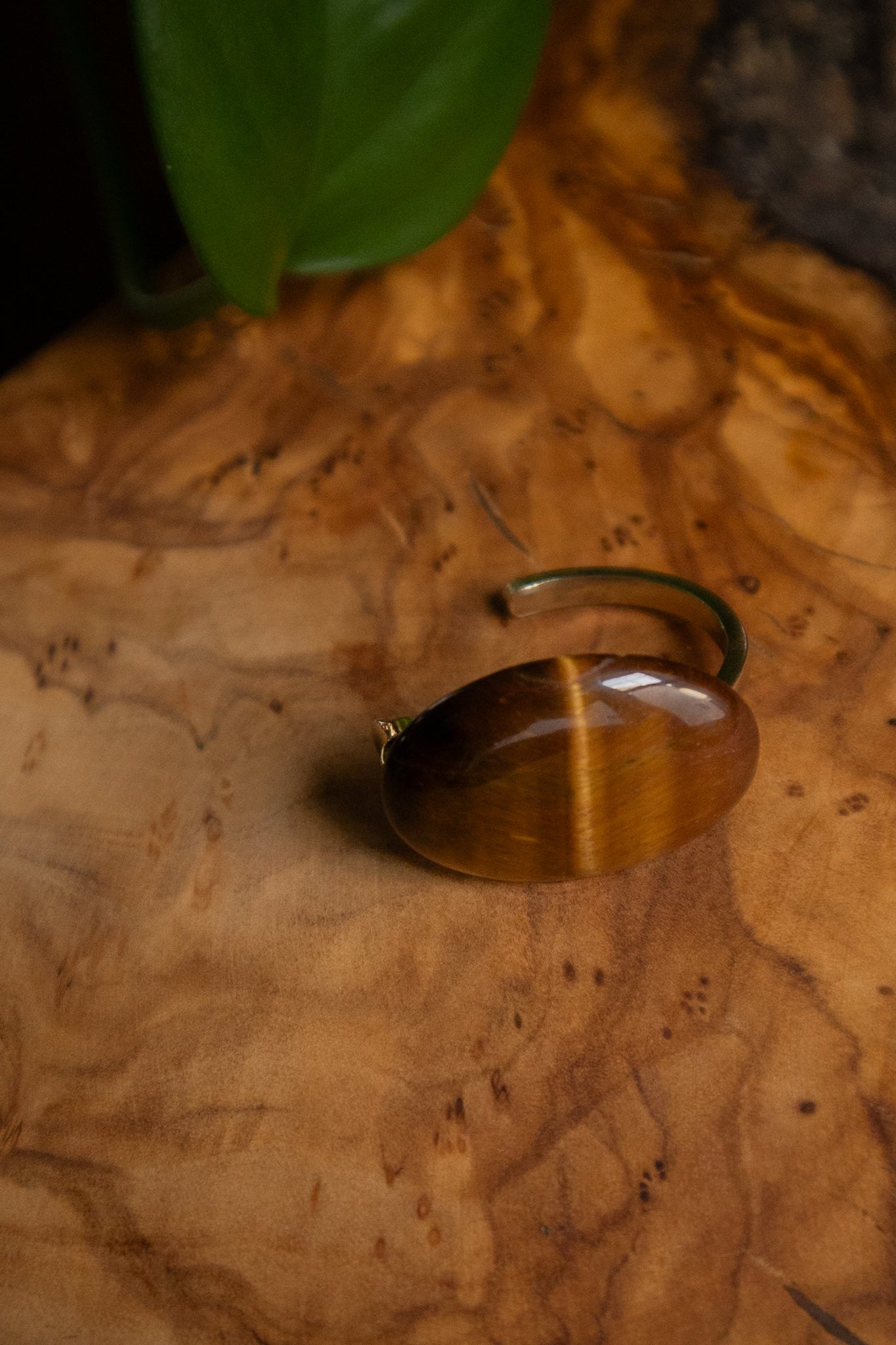 Tiger’s Eye Scarf Clip