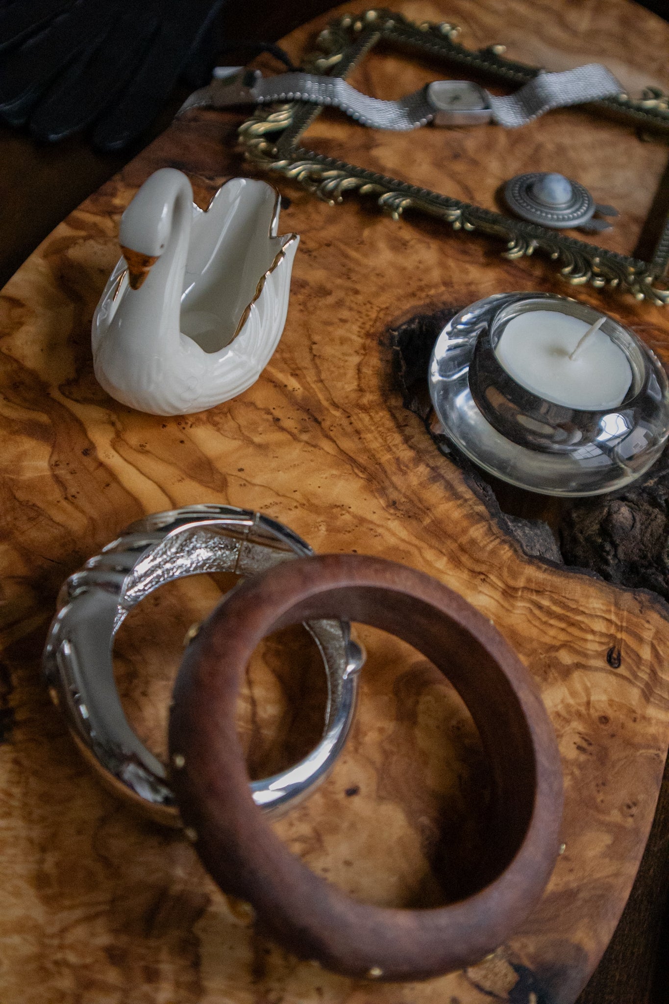 Glass Tea-light Holder
