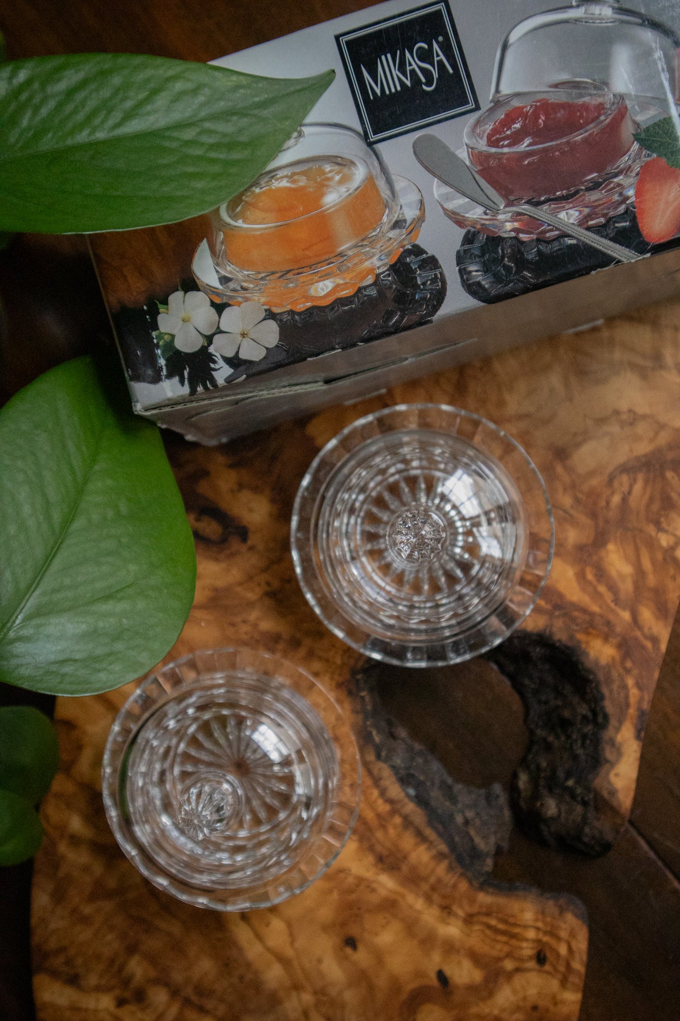 Crystal Jelly/Butter Dishes