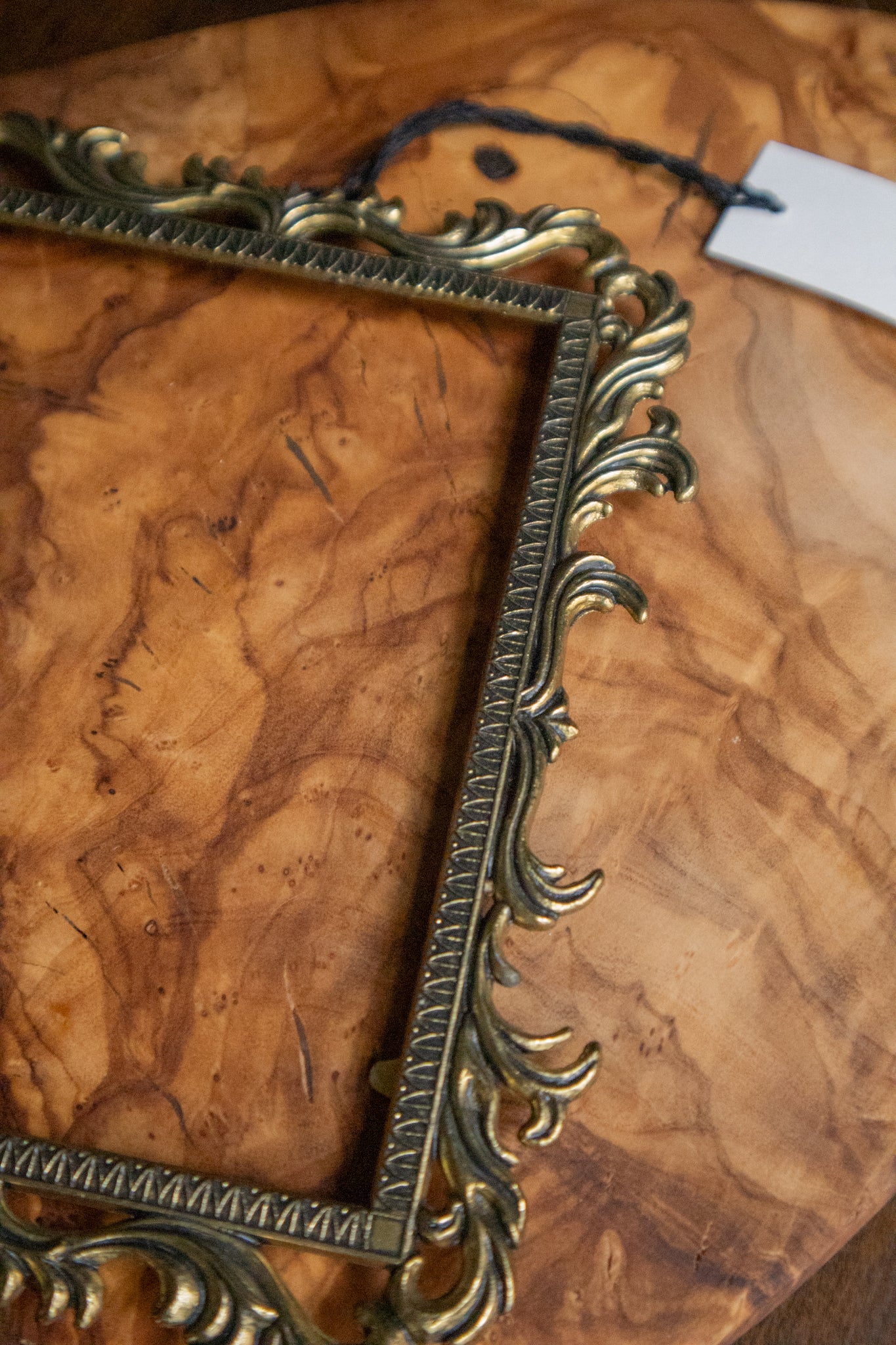 Ornate Brass Frame