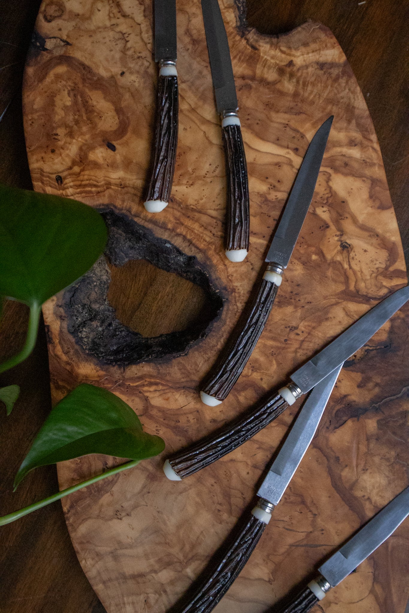 Japanese Faux Antler Steak Knives (Set of 6)