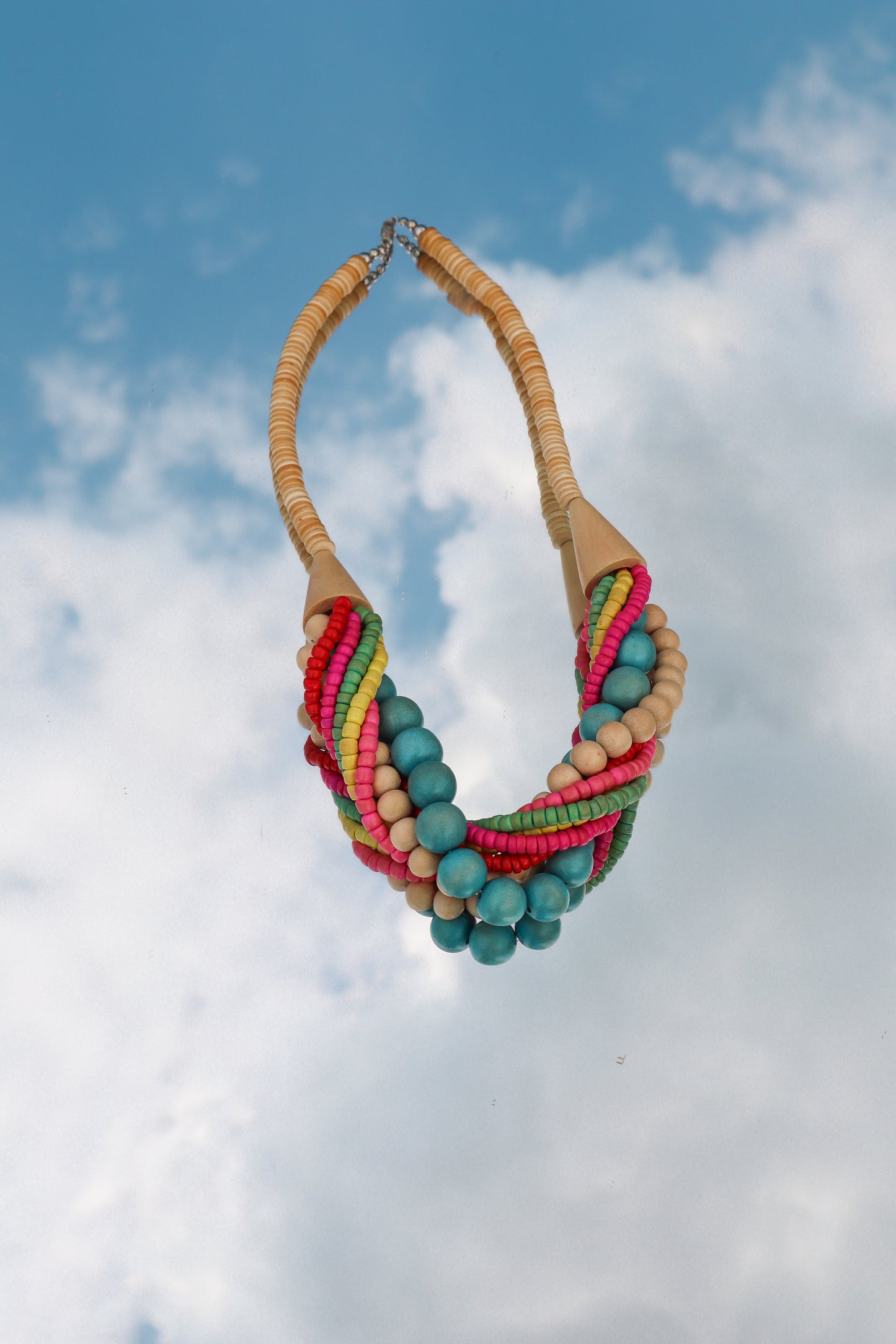 Multi-color Bead Necklace