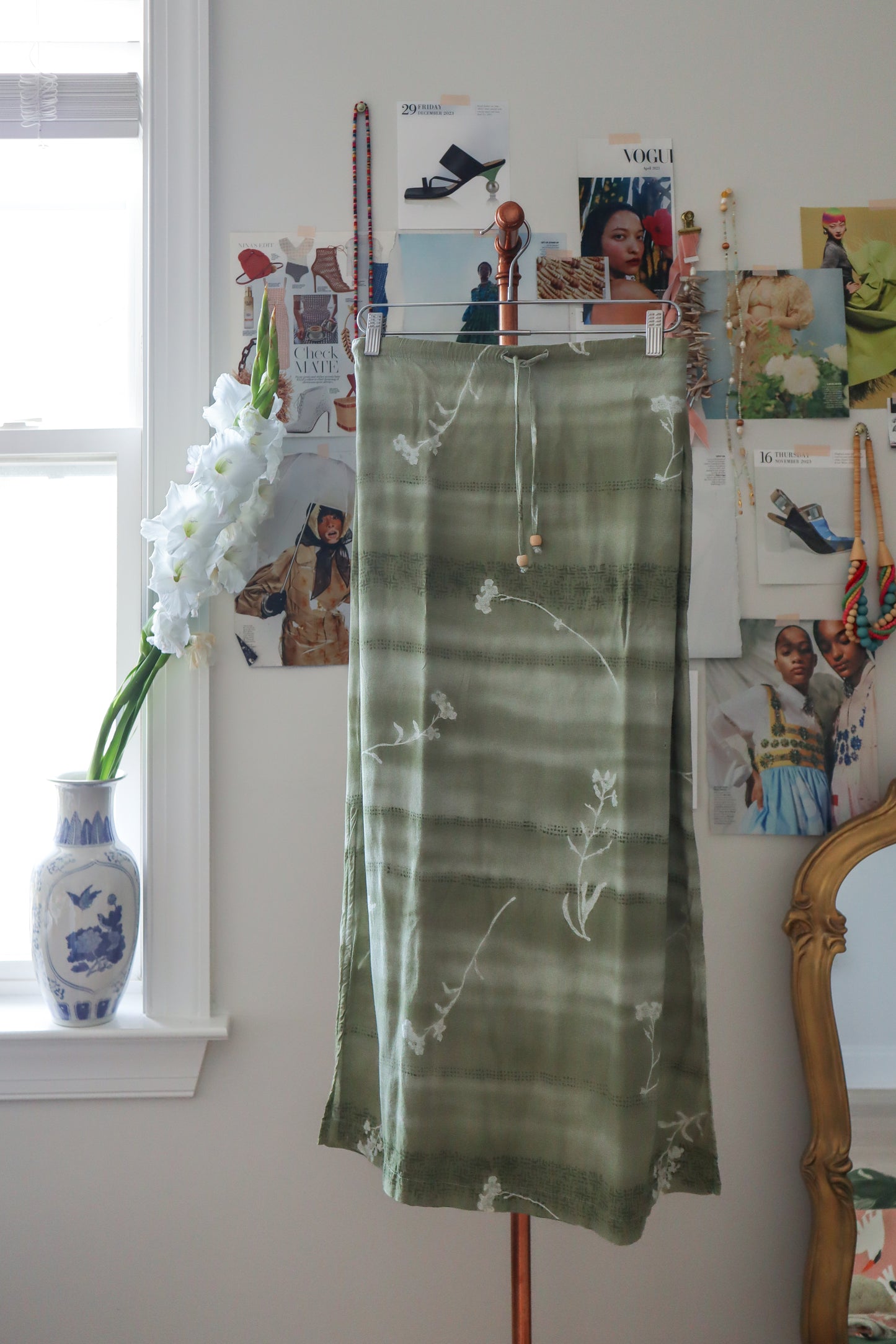 Pale Green Maxi