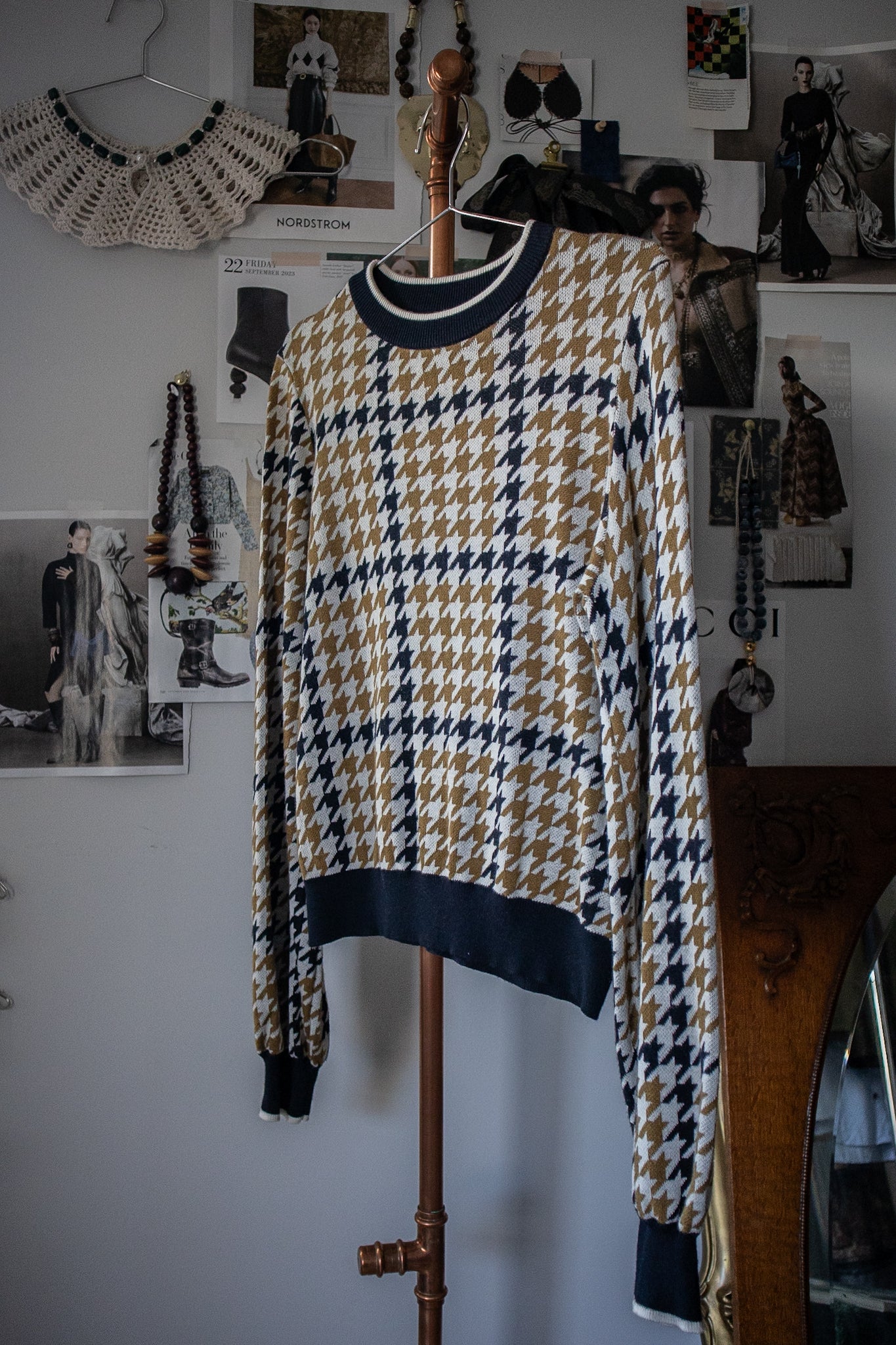 Houndstooth Sweater