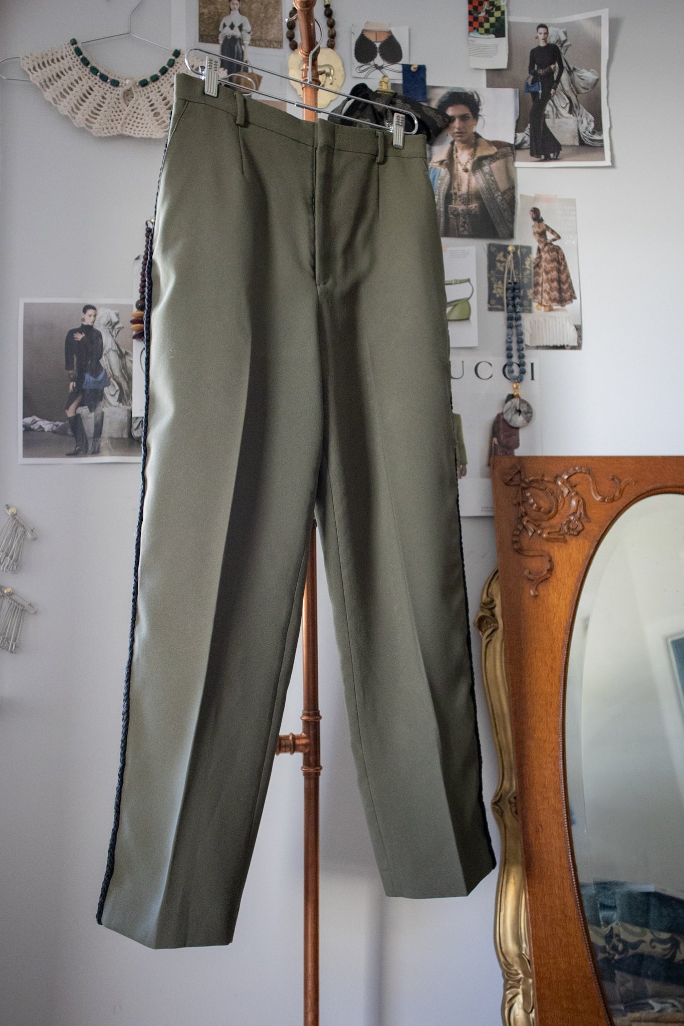 Trousers with Rope Trim