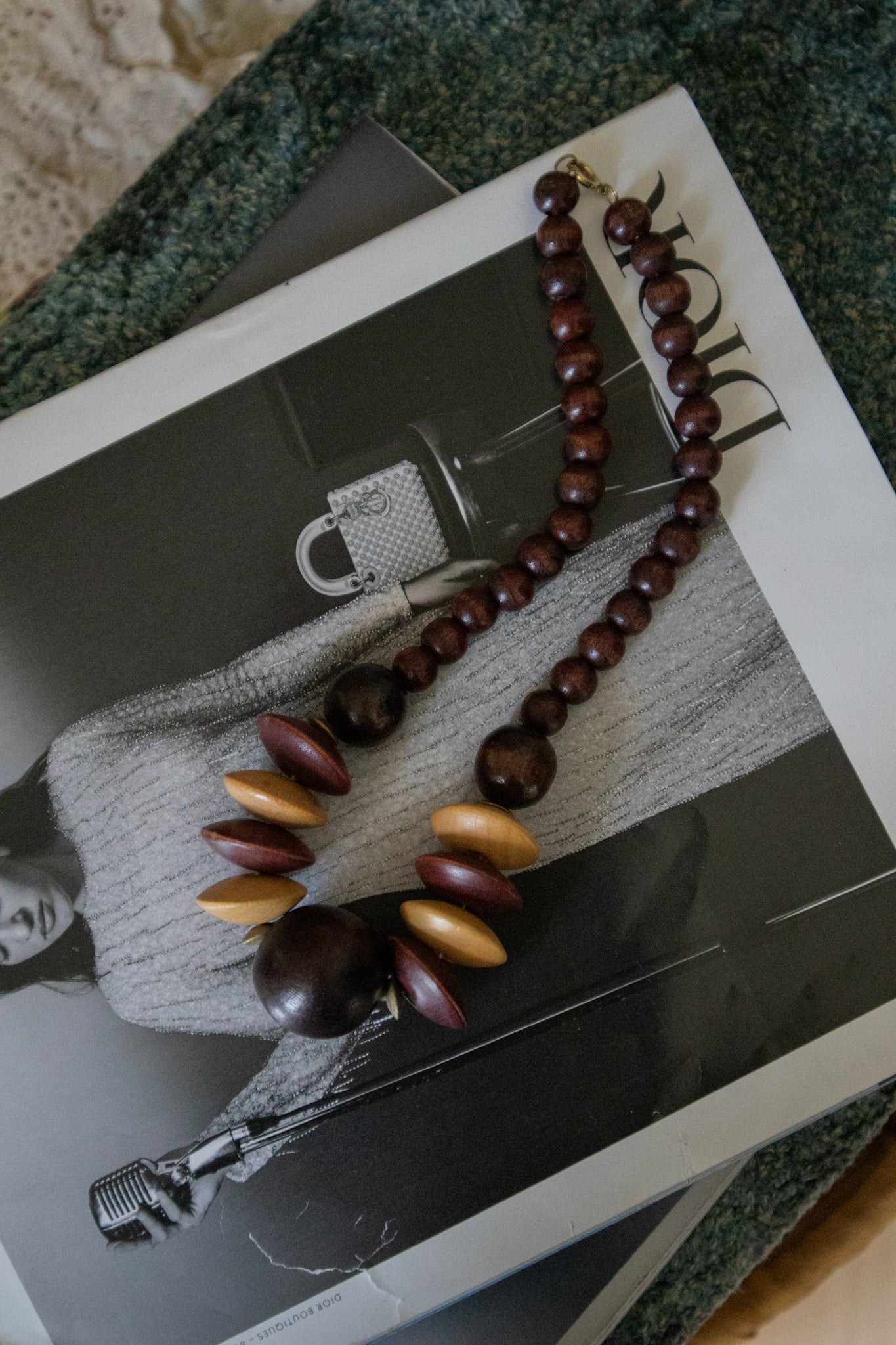 Wooden Bead Necklace