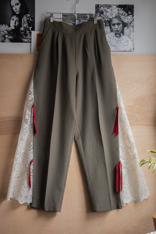 Extra Olives Please Adjustable Wide Leg Pants