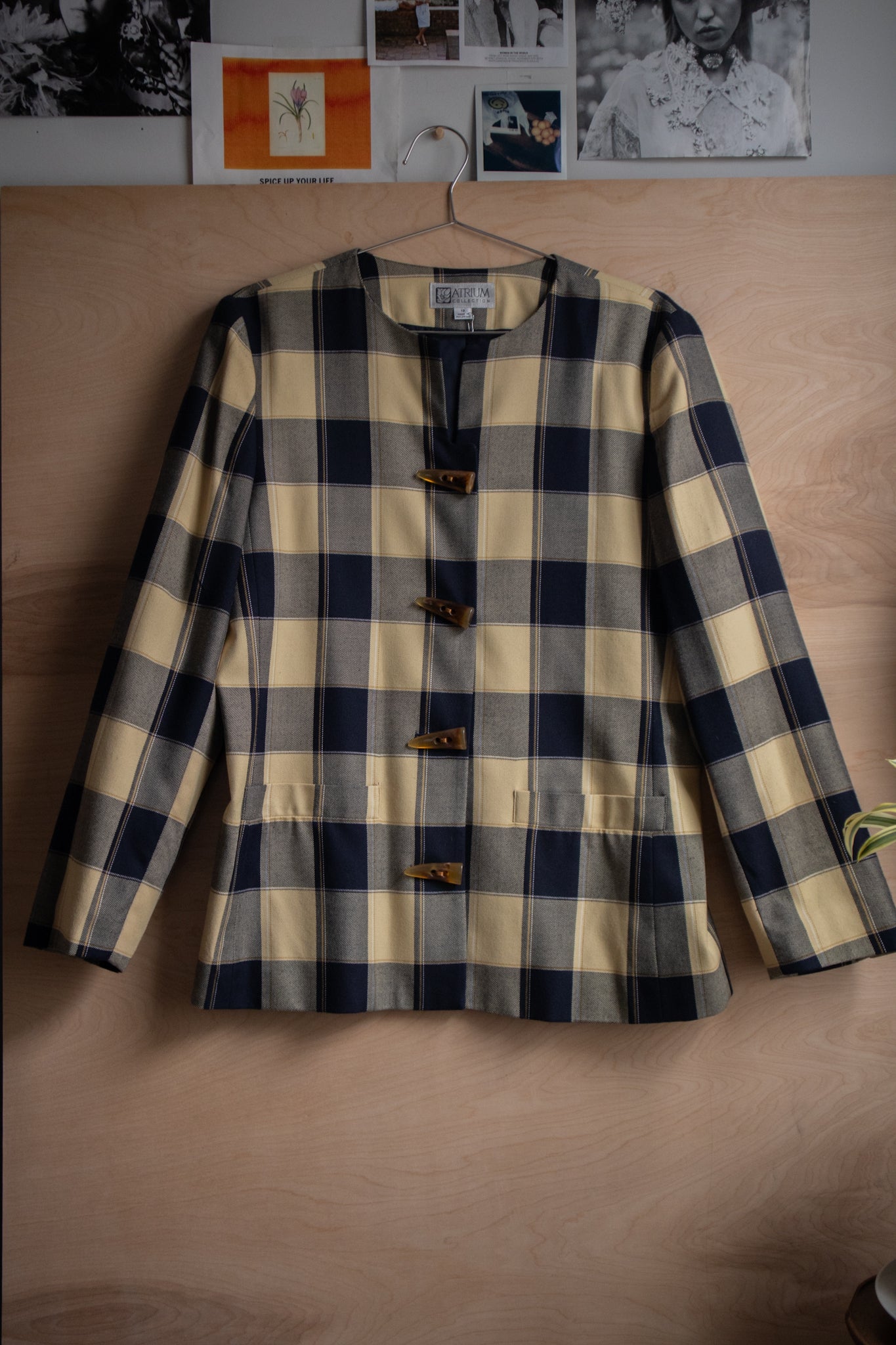 Blueberry Pie Plaid Jacket