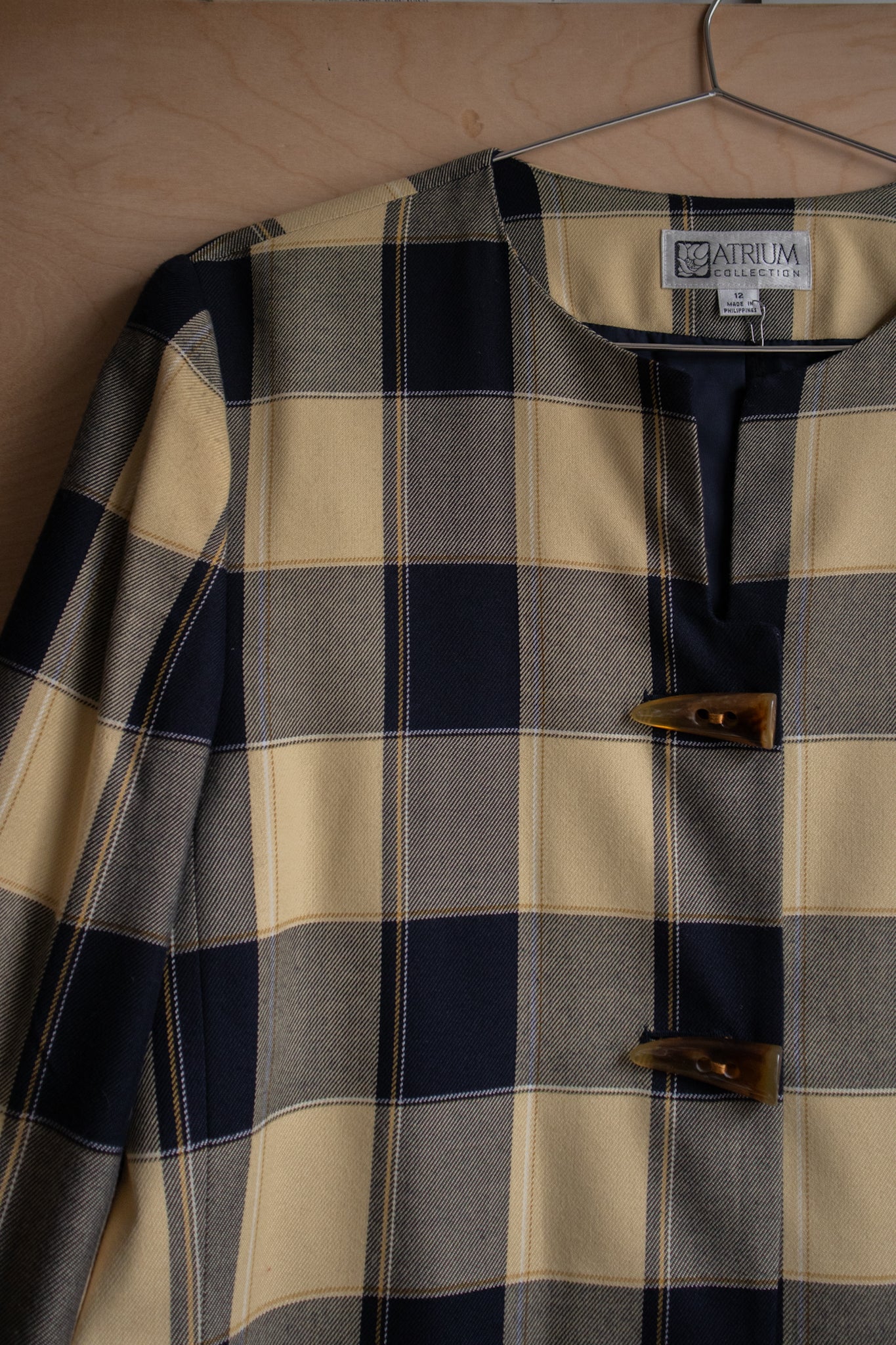 Blueberry Pie Plaid Jacket