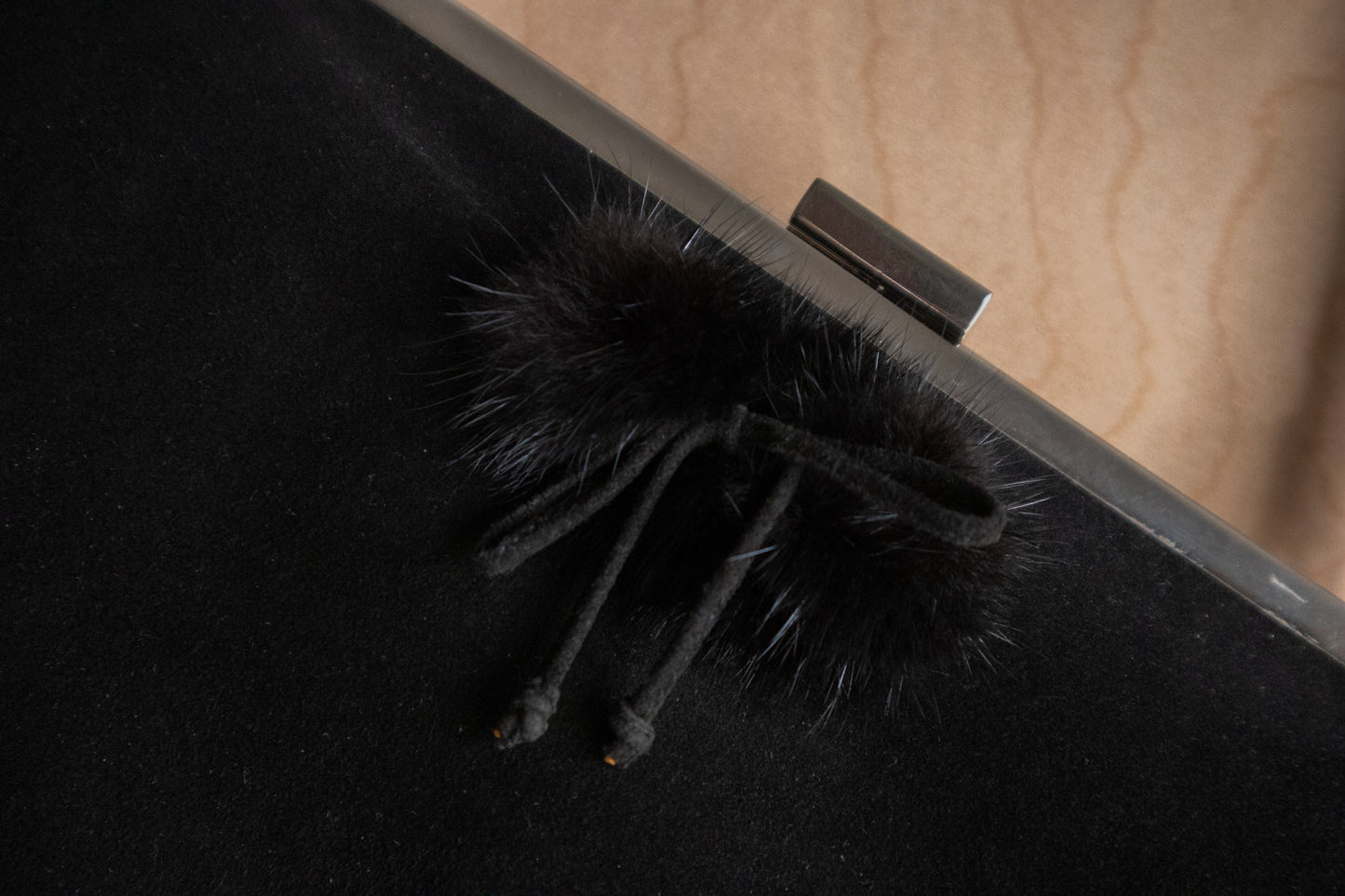 Vintage 1980’s Black Handbag