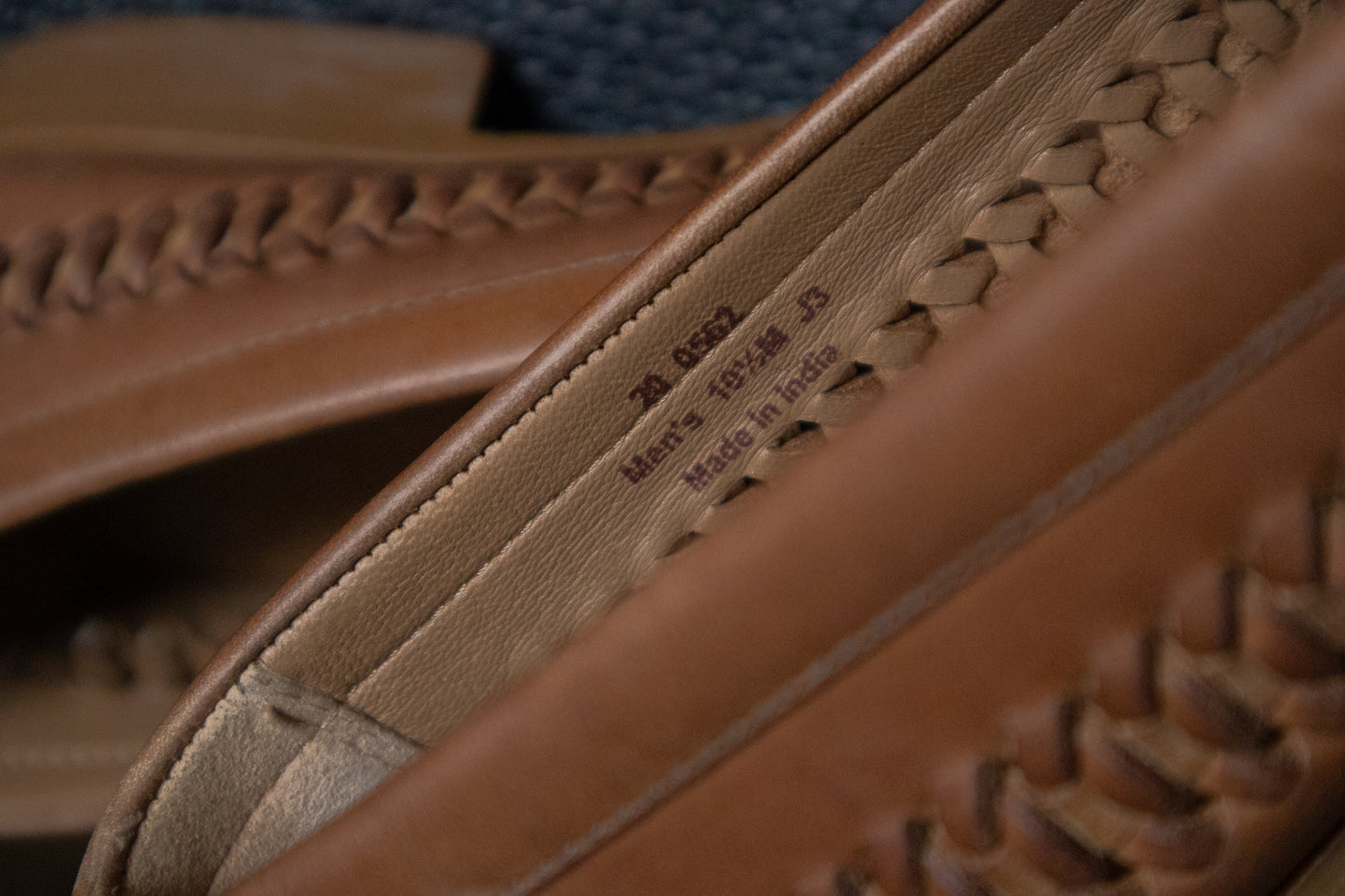 Men’s Sheepskin Slip on Dress Shoes