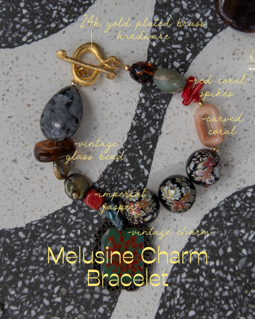Melusine Charm Bracelet | Siren Set